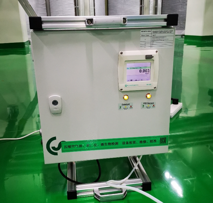 壓縮空氣含油量檢測