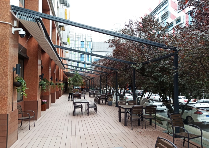 戶外智能防雨折疊篷2