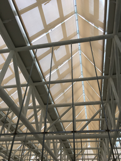 采光頂遮陽簾 陽光房遮陽系統