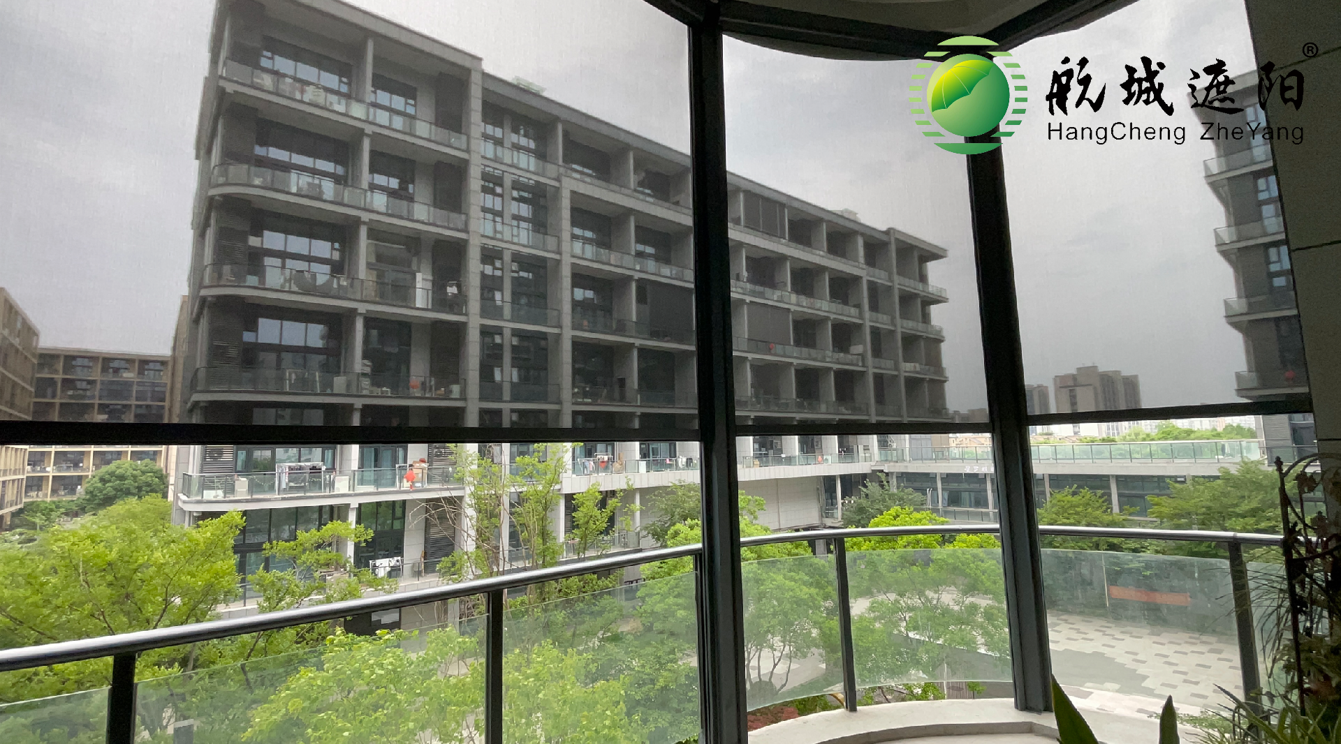 杭州中南未來里防風卷簾案例