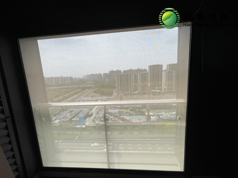 杭州上城區 彭埠街道棹月雅府小區防風卷簾案例